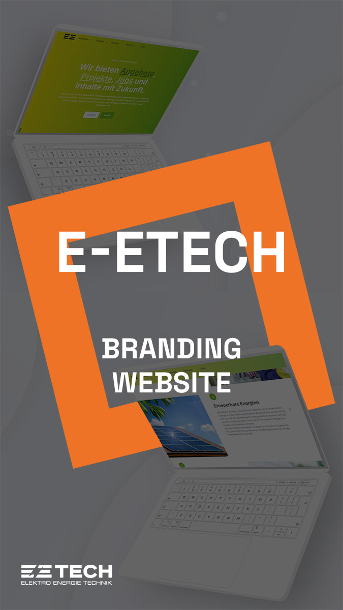 E-Etech Branding und Website